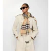 Check Cashmere Scarf