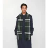 Check Cashmere Scarf