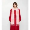 Check Cashmere Scarf