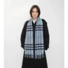 Check Cashmere Scarf