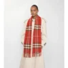Check Cashmere Scarf