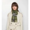 Check Cashmere Scarf