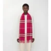 Check Cashmere Scarf