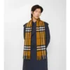 Check Cashmere Scarf