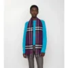 Check Cashmere Scarf