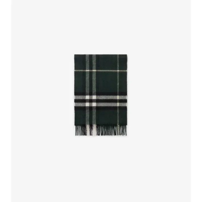 Check Cashmere Scarf