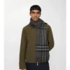 Check Cashmere Scarf