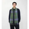 Check Cashmere Scarf