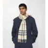 Check Cashmere Scarf