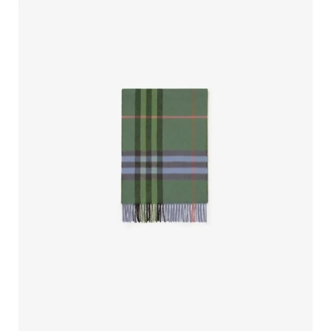 Check Cashmere Scarf