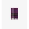 Check Cashmere Scarf