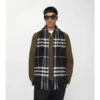 Check Cashmere Scarf