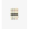Check Cashmere Scarf