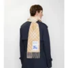 Check Cashmere Scarf