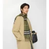 Check Cashmere Scarf