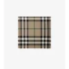 Check Cashmere Silk Scarf