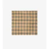 Check Cashmere Silk Scarf