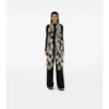 Check Cashmere Silk Scarf