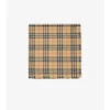 Check Cashmere Silk Scarf