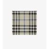 Check Cashmere Silk Scarf