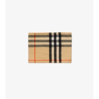 Check Cashmere Snood