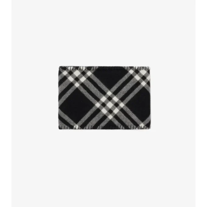 Check Cashmere Snood