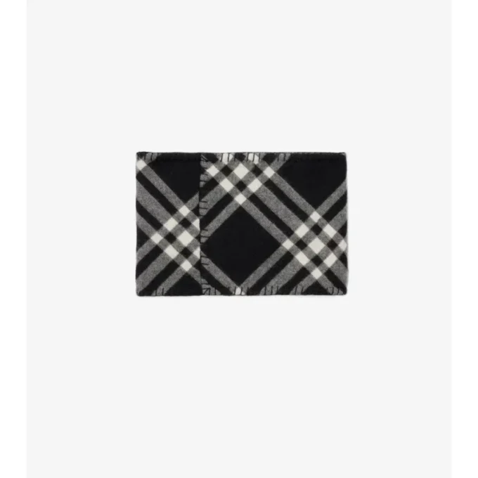 Check Cashmere Snood