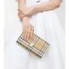 Check Chain Strap Wallet