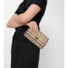 Check Chain Strap Wallet