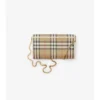 Check Chain Strap Wallet