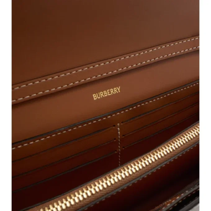 Check Chain Strap Wallet