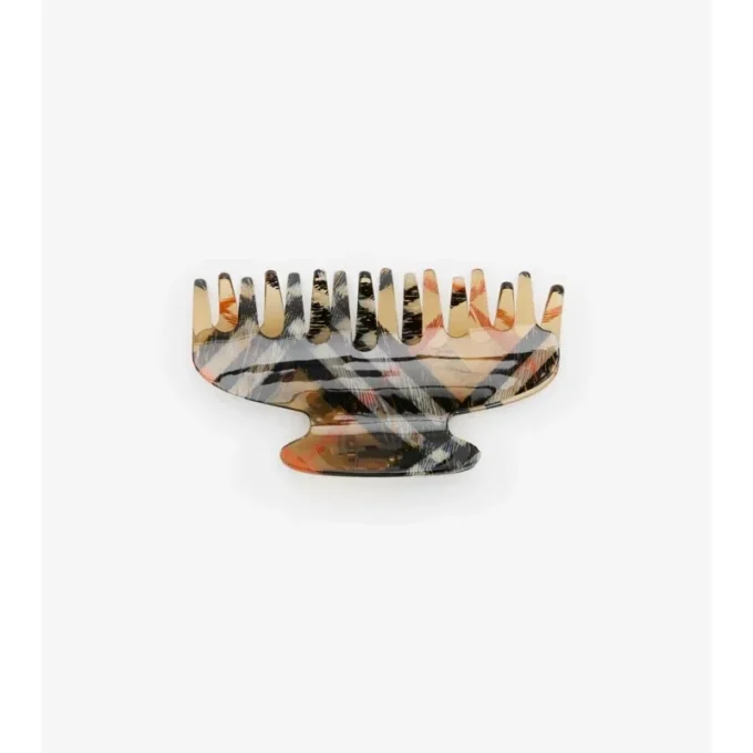 Check Claw Hair Clip