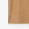 Check Collar Cotton Polo Shirt