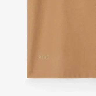 Check Collar Cotton Polo Shirt