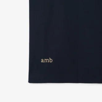 Check Collar Cotton Polo Shirt