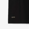 Check Collar Cotton Polo Shirt