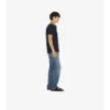 Check Collar Cotton Polo Shirt