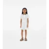 Check Collar Cotton Polo Shirt Dress