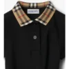 Check Collar Cotton Polo Shirt Dress