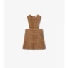 Check Corduroy Dress