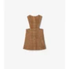 Check Corduroy Dress