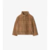 Check Corduroy Harrington Jacket
