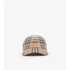 Check Cotton Baseball Cap