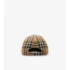 Check Cotton Baseball Cap