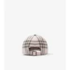 Check Cotton Baseball Cap