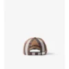 Check Cotton Baseball Cap