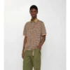 Check Cotton Blend Polo Shirt
