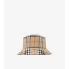 Check Cotton Bucket Hat