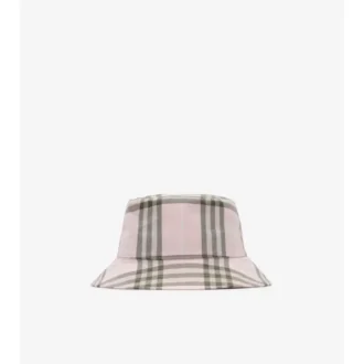 Check Cotton Bucket Hat