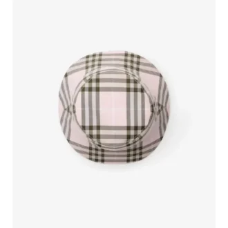 Check Cotton Bucket Hat